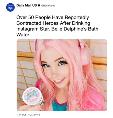 I dont see the problem with belle delphine : r/unpopularopinion